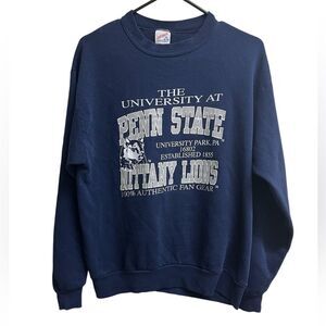 VTG 90s Penn State Nittany Lions Pullover Crewneck Sweatshirt SZ M Unisex USA